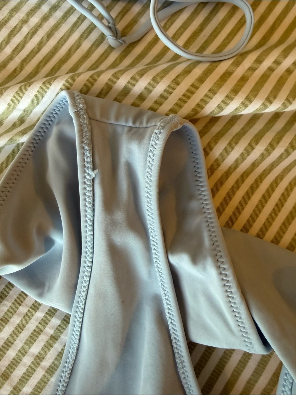 PacSun Light Blue Bandeau Bikini Set - Picture 4 of 4
